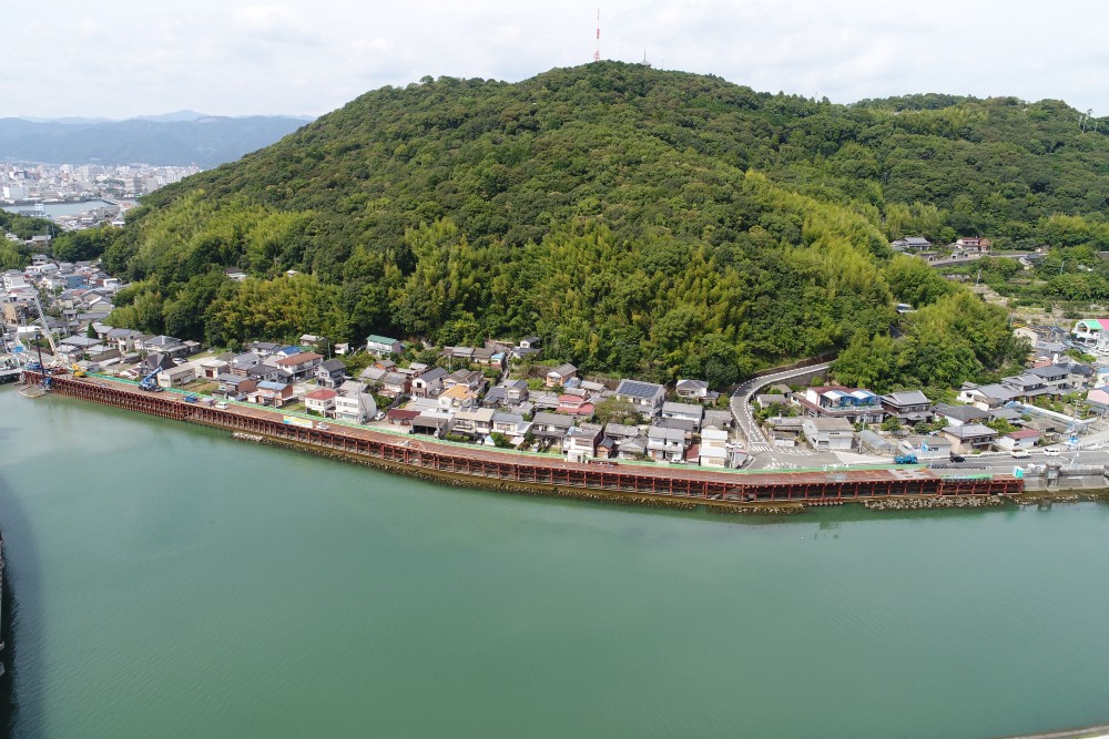 地震高潮第５７－１号　下田川地震高潮対策工事画像