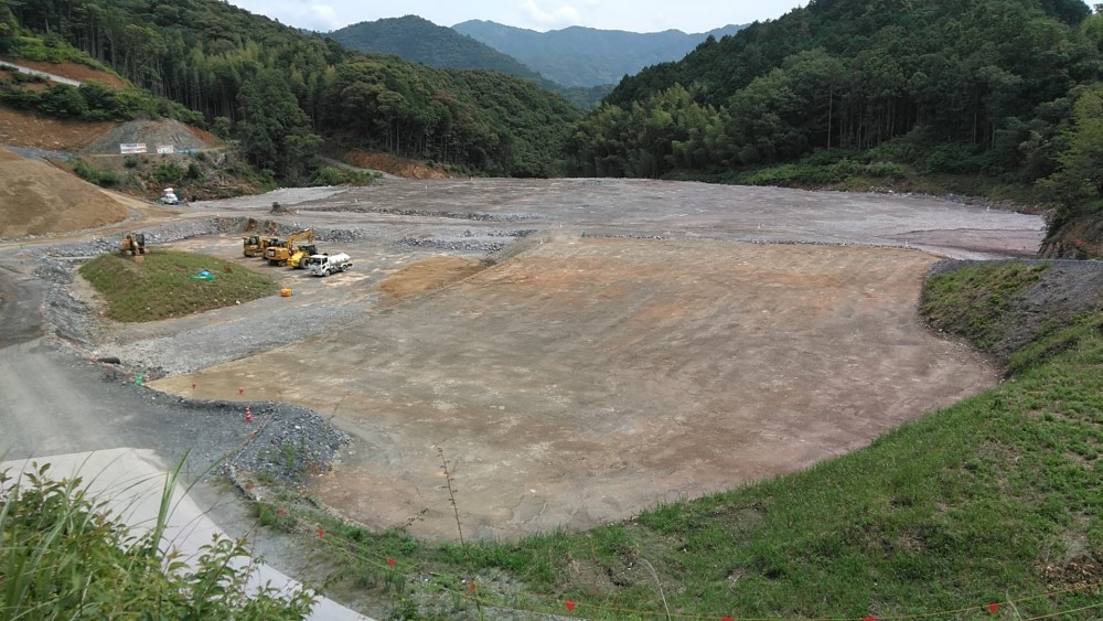 平成３１年度　日下川新規放水路残土運搬工事画像