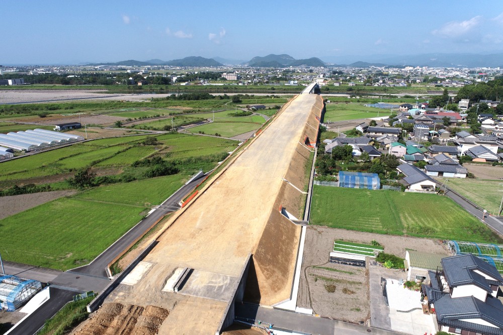 令和４－５年度　南国安芸道路下井西改良第７工事画像