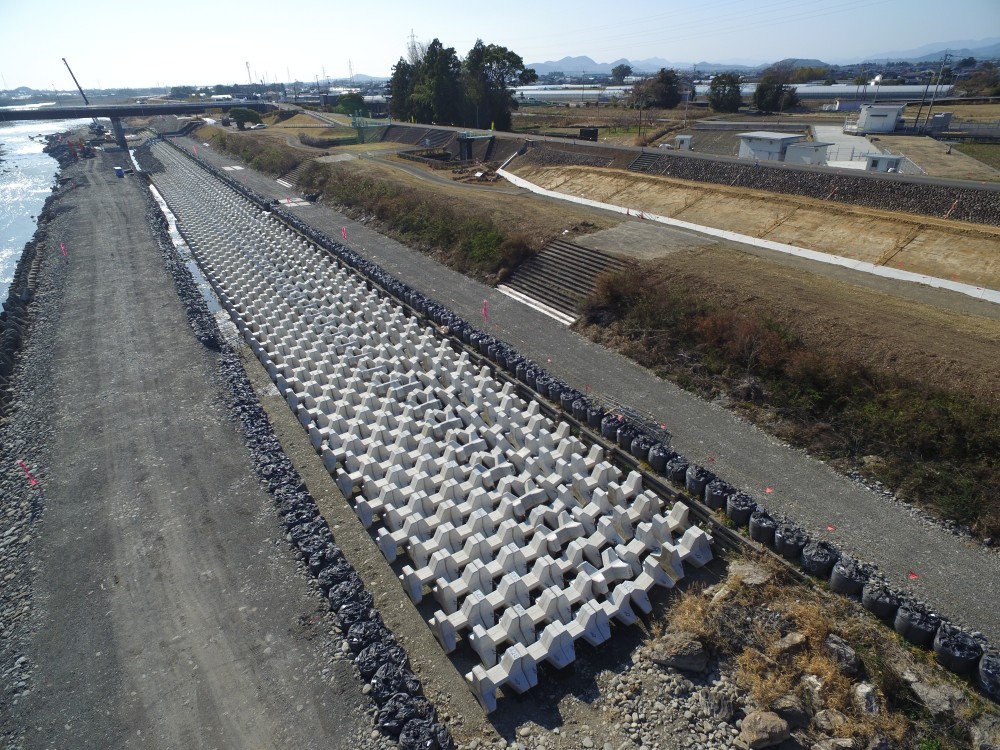 平成３０年度　物部川上流災害復旧（その１）工事画像