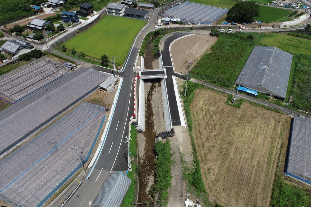 第６１－５号　和食川広域河川改修 中村橋架替工事画像