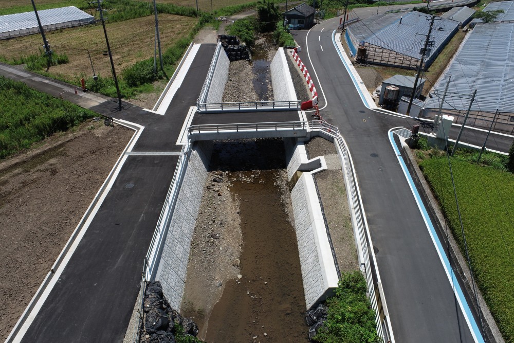 第６１－５号　和食川広域河川改修 中村橋架替工事画像